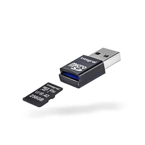 Integral USB3.0 CARDREADER SINGLE SLOT MSD A2 R-180 W-130 MBS ETAIL – image 2