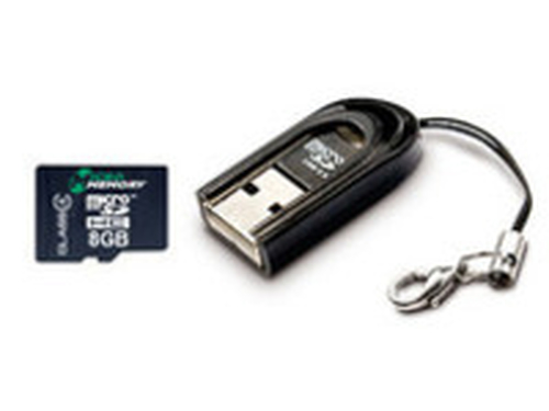 CoreParts MMMICROSDHC4/8GB-READER memory card MicroSDHC Class 4