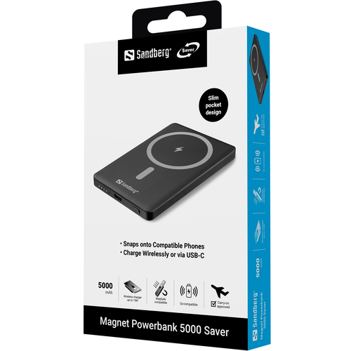 Sandberg Magnet Powerbank 5000 Saver – image 5