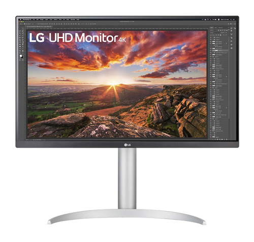 LG 27BP85UN-W монитор для ПК 68,6 cm (27") 3840 x 2160 пикселей 4K Ultra HD Белый
