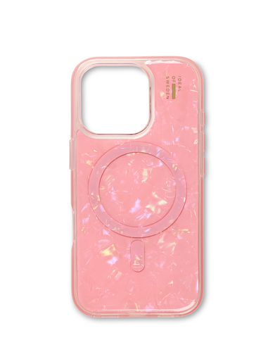 iDeal of Sweden Pearlised Case MagSafe iPhone 16 Pro Pink