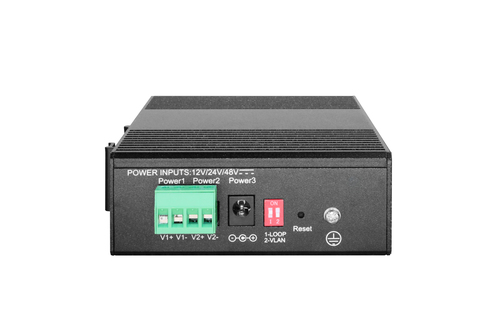 LevelOne Switch 6x GE IGS-2106P 2xSFP, 4xPoE Outputs zwart, afbeelding 3