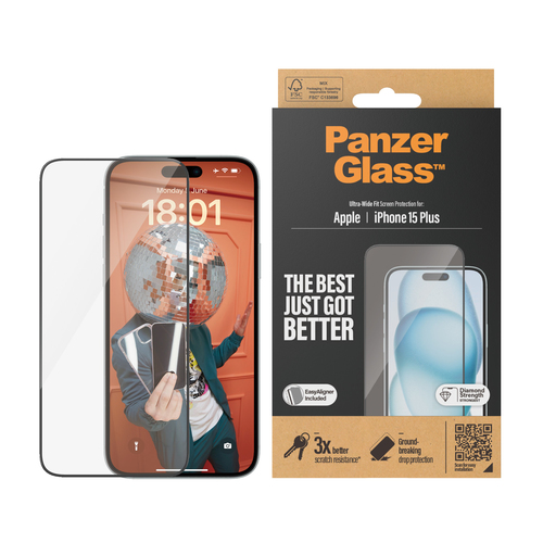PanzerGlass - Schermbeschermer voor mobiele telefoon, afbeelding 4