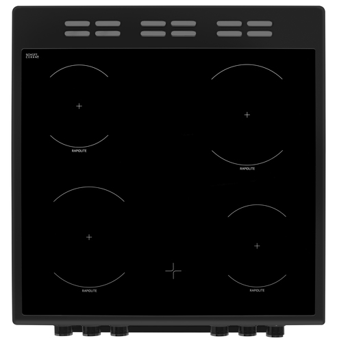 Beko EDC633K cooker Freestanding cooker Electric Ceramic hob Black – image 4