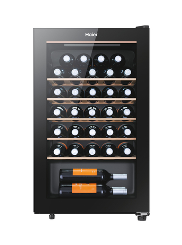 Haier Wine cellar HWS33GGFR Compressor wine cooler Freestanding Black 33 bottle(s) – image 2
