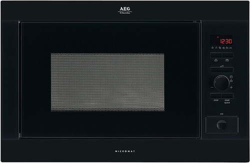 AEG MC2663EB microwave Black Built-in