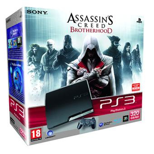 Sony Interactive Entertainment PlayStation 3 Slim 320 GB + Assassin's Creed: Brotherhood