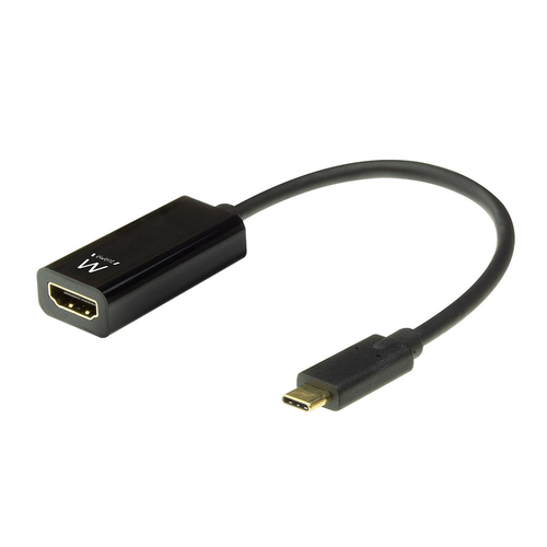 Ewent adaptador de cable video usb tipo c macho a hdmi estandar hembra 0