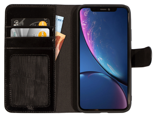 Mobiparts Excellent Wallet Case 2.0 Apple iPhone XR Jade Black – image 4