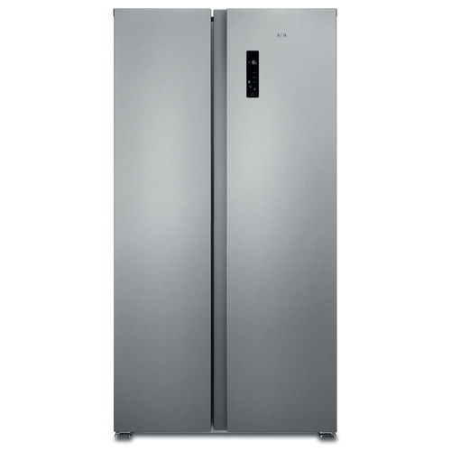 AEG RXB659E6NU nevera puerta lado a lado Independiente 593 L Acero inoxidable
