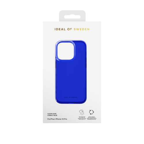 iDeal of Sweden Clear Case iPhone 14PR Cobalt Blue – image 2
