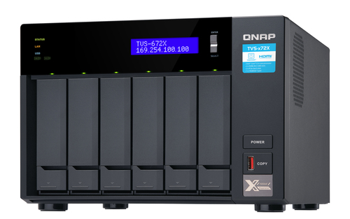 QNAP TVS-672X NAS Tower Intel® Core™ i3 – image 4