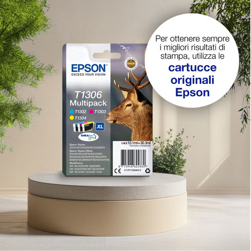 Epson T1301 – Cartuccia nero originale (Cervo)