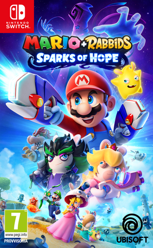 Nintendo Mario + Rabbids Sparks of Hope Standard+Add-on Немецкий, Английский, Испанский, Французский, Итальянский язык Nintendo Switch
