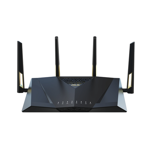 RT-AX88U PRO ROUTER GAMER ASUS AX6000/1148-4804MBPS/24 Y 5GHZ/4X LAN GBE/MU-MIMO/USB/4X ANTENAS EXT/CONTROL PARENTAL/VPN/AIMESH/WTFAST/WIFI 6 RT-AX88U PRO