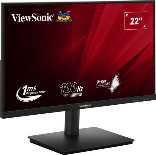 ViewSonic VA220-H 22" Full HD 100Hz Monitor - SuperClear Panel, Vrr, Flicker-Free, HDMI/Vga Inputs - image 1