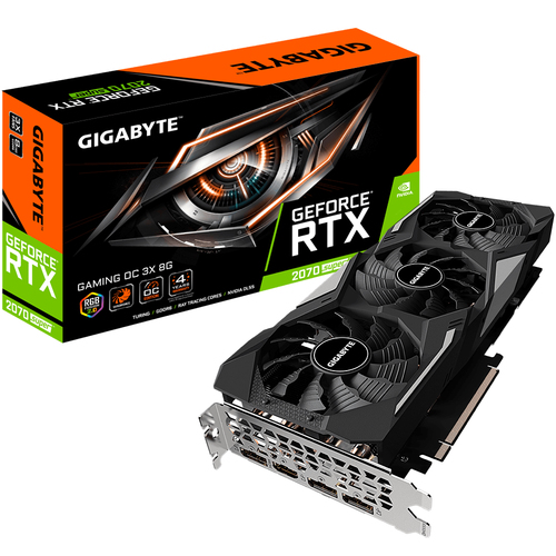 GIGABYTE GeForce RTX 2070 SUPER GAMING OC 3X 8G