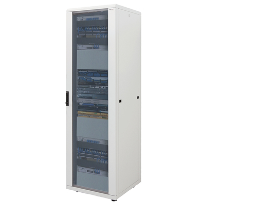 LogiLink D42S66G rack cabinet 42U Freestanding rack Grey