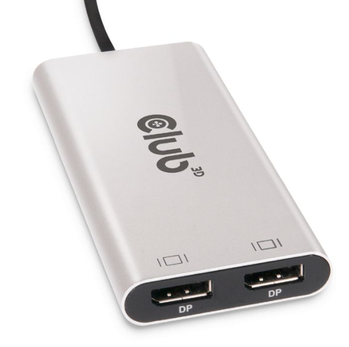 Club 3D - video adapter - 24 pin USB-C to DisplayPort - 235 cm – Foto 3 von 4