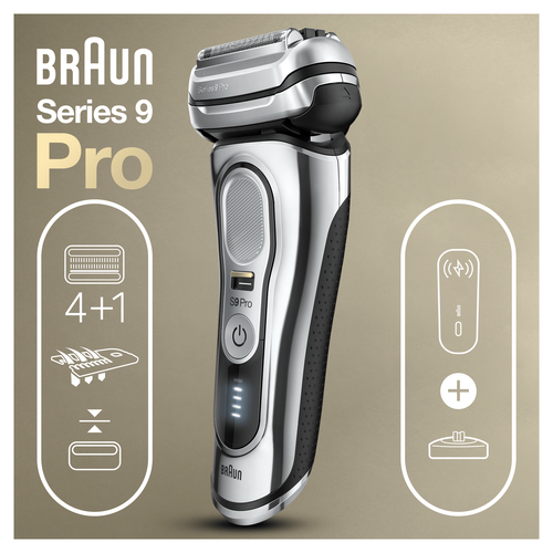 Braun Series 9 Pro 81747605 men's shaver Foil shaver Trimmer Chrome