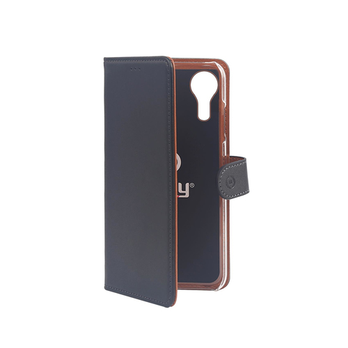 Celly Wally чехол для мобильного телефона 13,5 cm (5.3") Фолио Черный