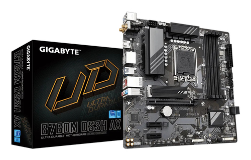 GIGA B760M DS3H AX S1700/DDR5/µATX