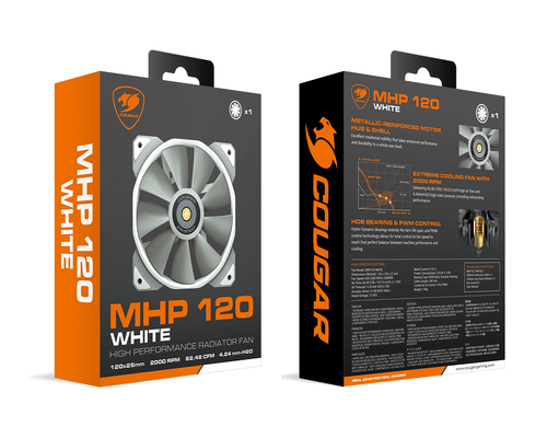 Cougar MHP 120 Gray - Ventilator, afbeelding 6