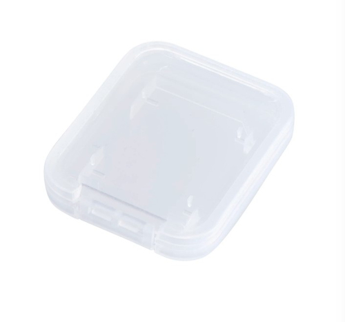 Hama 00095989 memory card case 1 cards Polypropylene (PP) Transparent
