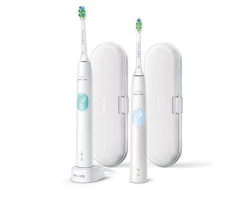 Philips Sonicare ProtectiveClean 4300 HX6809/35 electric toothbrush Adult Sonic toothbrush Blue, White