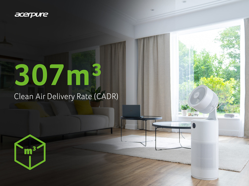 AcerPure Cool C2 - 2-in-1 air purifier & circulator, with 4-in-1 HEPA filter – image 6