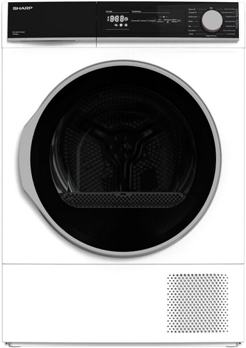 Sharp KD-NHH7S7GW2-DE tumble dryer Freestanding Front-load