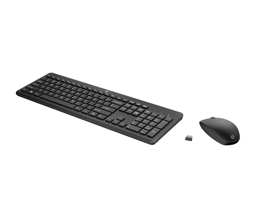 Zestaw Mysz i Klawiatura Bezprzewodowa HP 235 | 12 klawiszy funkcyjnych, bateria 16msc, 1600 dpi 1Y4D0AA