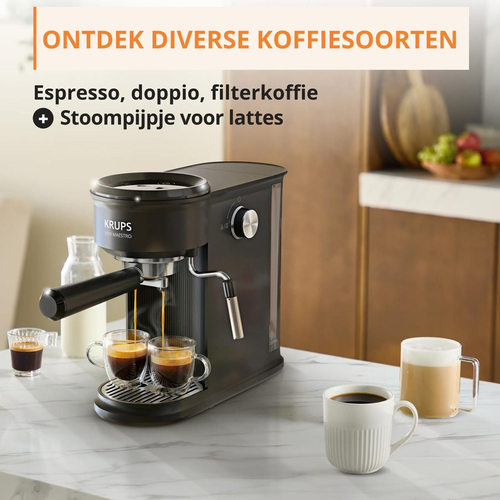 Krups Mini Maestro XP3508 Schwarz – Foto 4 von 10