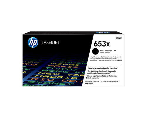 Original HP 654X Black Toner Cartridge (CF330X) - image 1