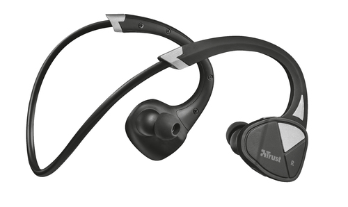 Trust Velo Headset Wireless Neck-band Calls/Music Micro-USB Bluetooth Black