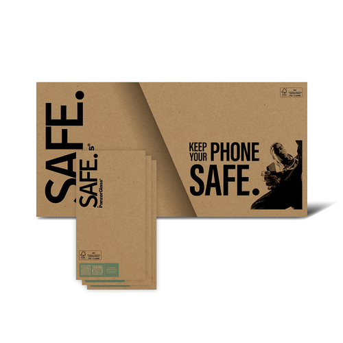 PanzerGlass SAFE. by ® Screen Protector iPhone 18 Pro | 17 | 17 Pro | 16 Pro | Ultra-Wide Fit | Bulk Protector de pantalla Apple 50 pieza(s)