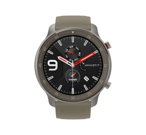 Amazfit GTR 47mm 3,53 cm (1.39") AMOLED Цифровой 454 x 454 пикселей Сенсорный экран Титановый GPS (спутниковый)