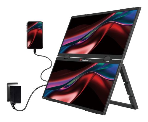 Verbatim Portable 15.6" FHD Dual Monitor Essentials – image 6