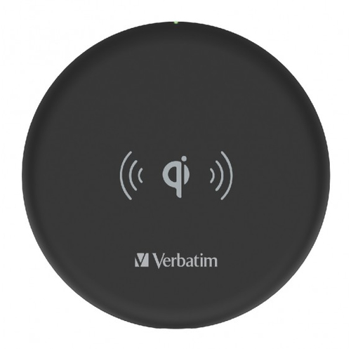 Verbatim 66596 mobile device charger Smartphone Grey USB Wireless charging Indoor