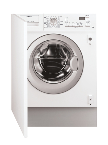AEG L61470WDBI washer dryer Built-in Front-load White