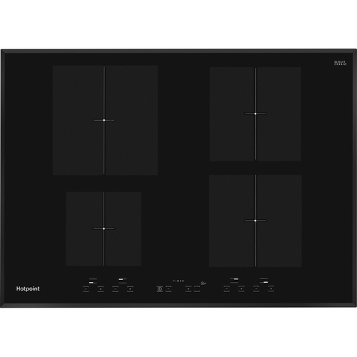Hotpoint CIA 640 C варочная поверхность Черный Встроенный 59 cm Плита с зонами индукции 4 зона(ы)