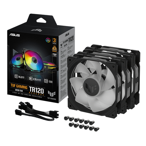 ASUS TUF Gaming TR120 ARGB Reverse case fan, afbeelding 9