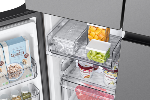 Samsung RM70F67RDREU Bespoke AI Series 8 Multi Door Fridge Freezer - Stainless Steel - image 5