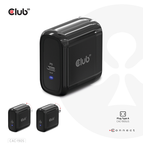 CLUB3D Travel Charger PPS – image 8