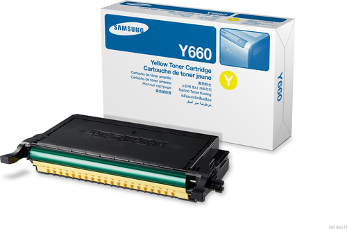 HP Samsung CLP-Y660B High Yield Yellow Toner Cartridge – image 2