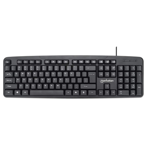 Manhattan Juego de teclado y mouse óptico, cableados imagen 4