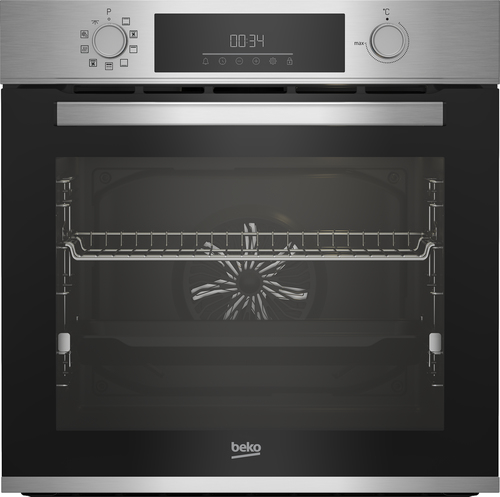 Beko BBIM12309XPE духовка 72 L Черный, Нержавеющая сталь