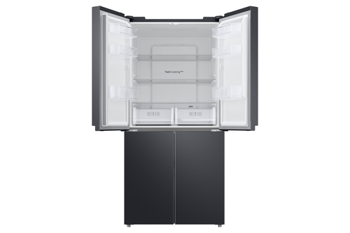 Samsung RF48A400EB4 side-by-side refrigerator Freestanding – image 5