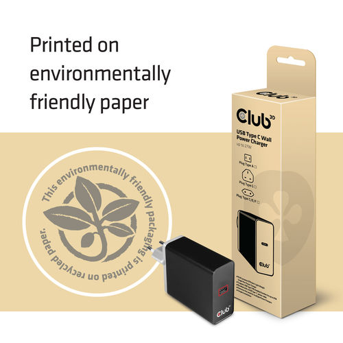 CLUB3D CAC-1901EU mobile device charger Gaming controls, Mobile computer, Mobile phone, Netbook, Laptop, Other, Portable speaker, Power bank, Smartphone, Tablet – image 3