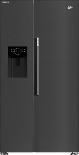 Beko ASN652VPZ Freestanding American Style Fridge Freezer with HarvestFreshTM